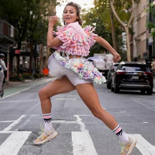 From Track to Runway: The Story of the Sock Dress