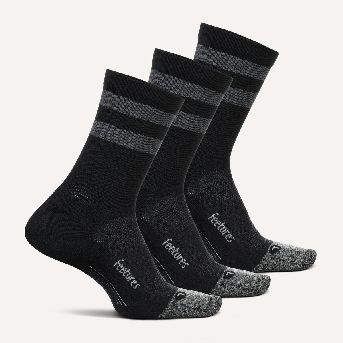 Black High Top Stripe Mix