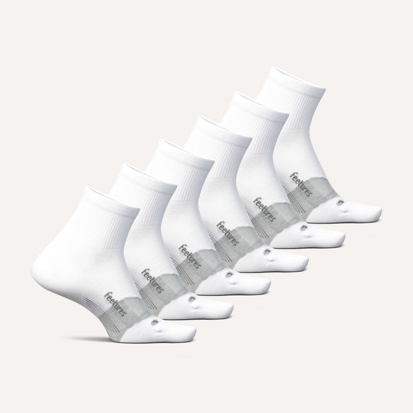 Elite Ultra Light Quarter 6 Pack - White Mix