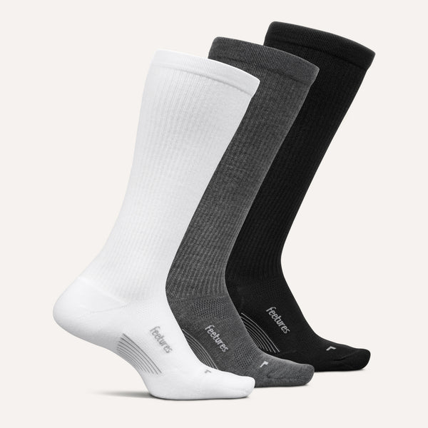 Everyday Graduated Compression Max Cushion Knee High 3 Pack - Basic Mix