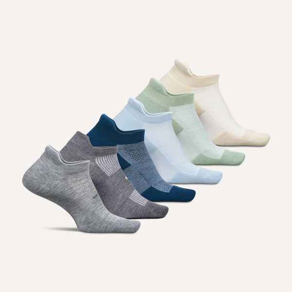 High Performance Max Cushion Tab 6 Pack - Rich Gray Mix