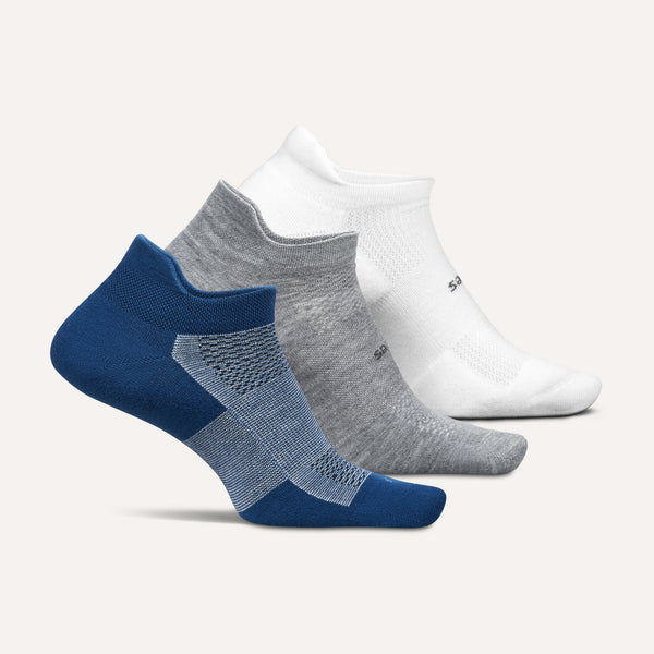 High Performance Ultra Light Tab 3 Pack - White Navy Mix