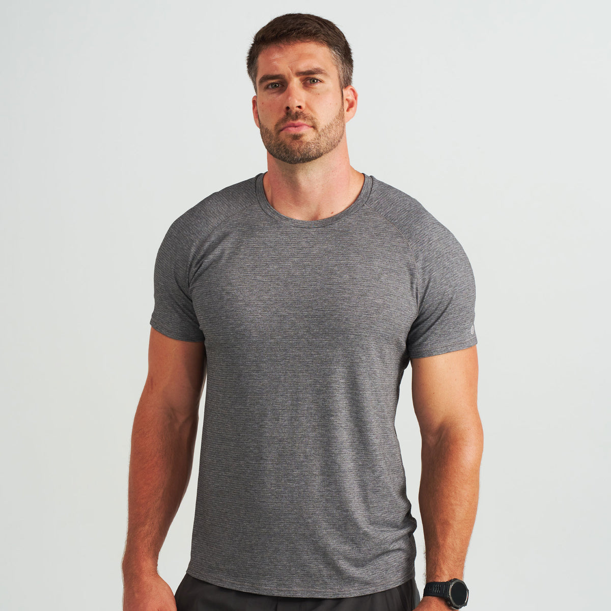 Graphic Navy Mix | model: Hunter is wearing a size XL - Waist 36" Inseam 34"  Chest 47½"