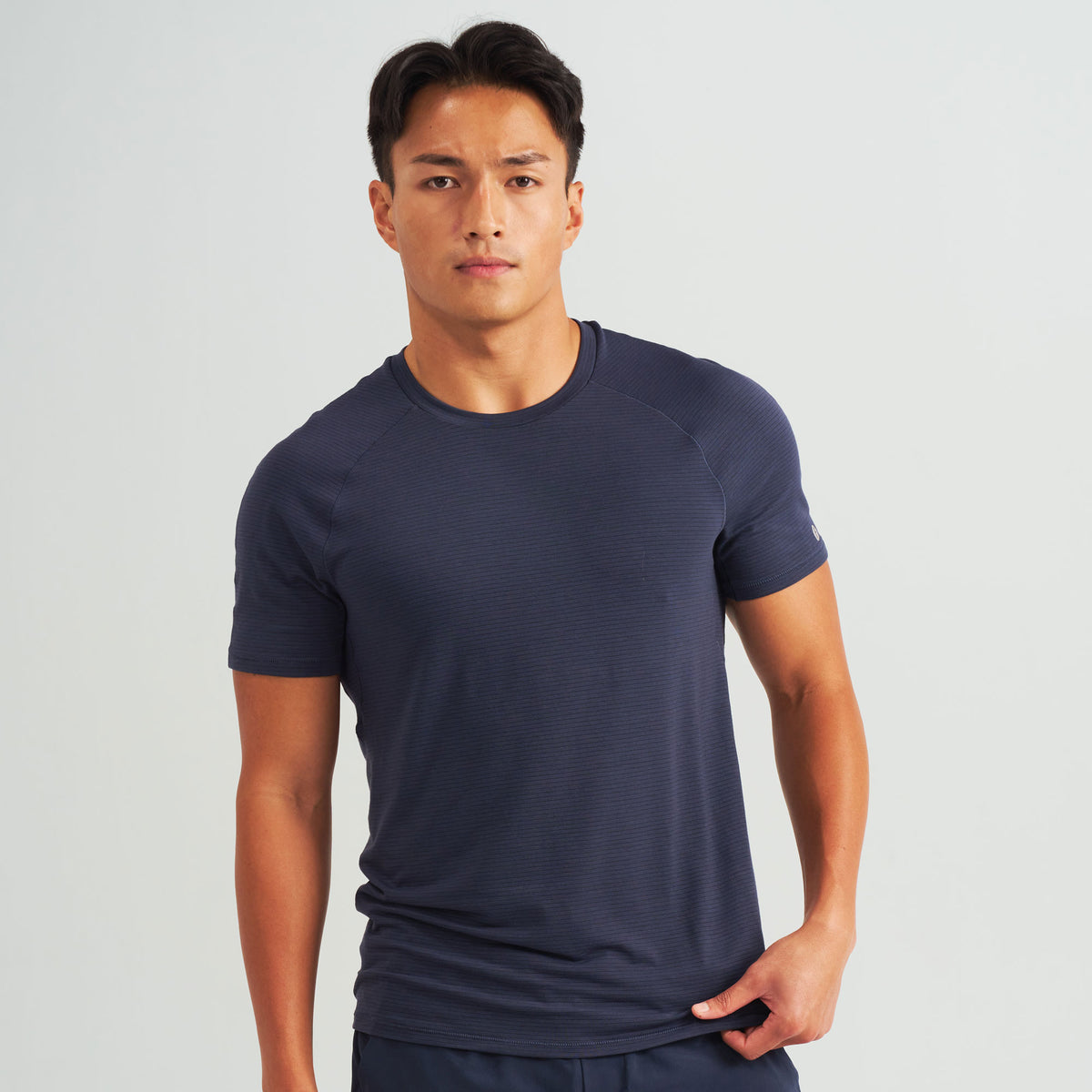 Gray Black Mix | model: Josh is wearing a size Medium - Waist 31"  Inseam 28" Chest 42"