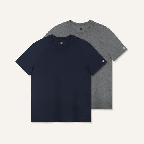 Navy Heather Mix