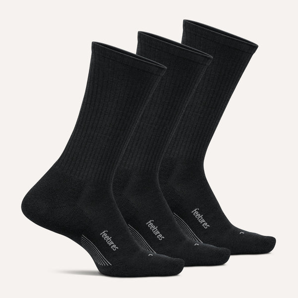 Merino 10 Max Cushion Crew 3 Pack - Black Mix