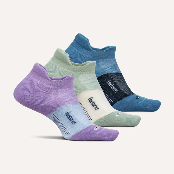 Merino 10 Max Cushion Tab 3 Pack - Lilac Lagoon Mix