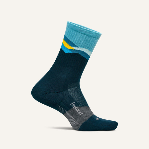 Trail Max Cushion Mini Crew - Mountain High Blue