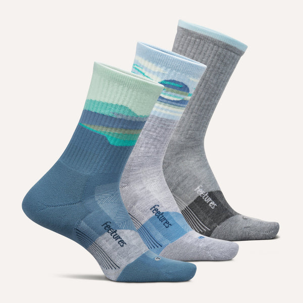 Trail Max Cushion Mini Crew 3 Pack - Veil Tectonic Mix