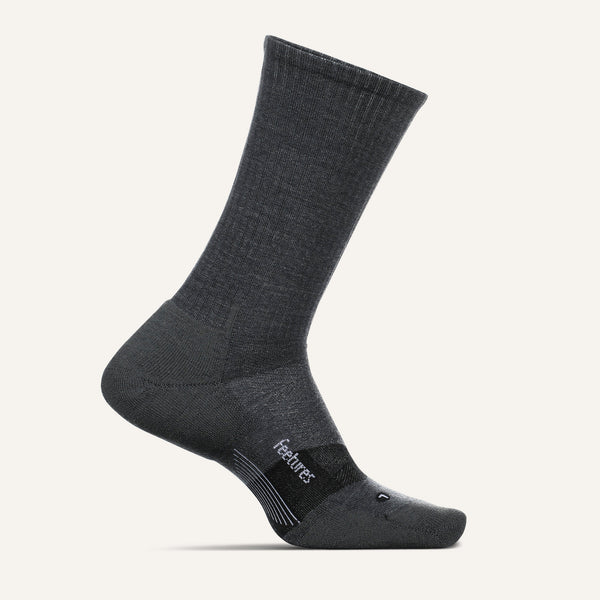 Merino 10 Max Cushion Crew - Charcoal